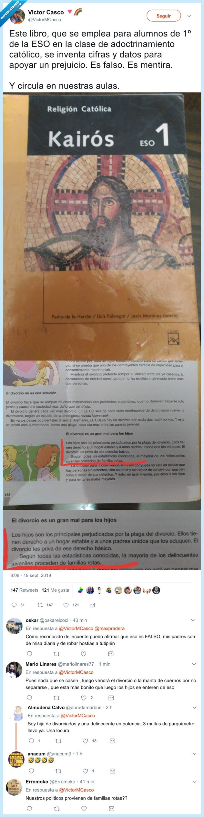 religi&oacute;n,libro,ni&ntilde;os,divorciados,delincuentes