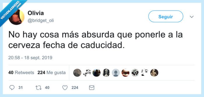 cerveza,caducidad,nunca se caducan