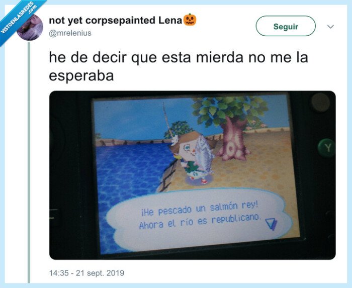 animal crossing,pez,rey,republicano