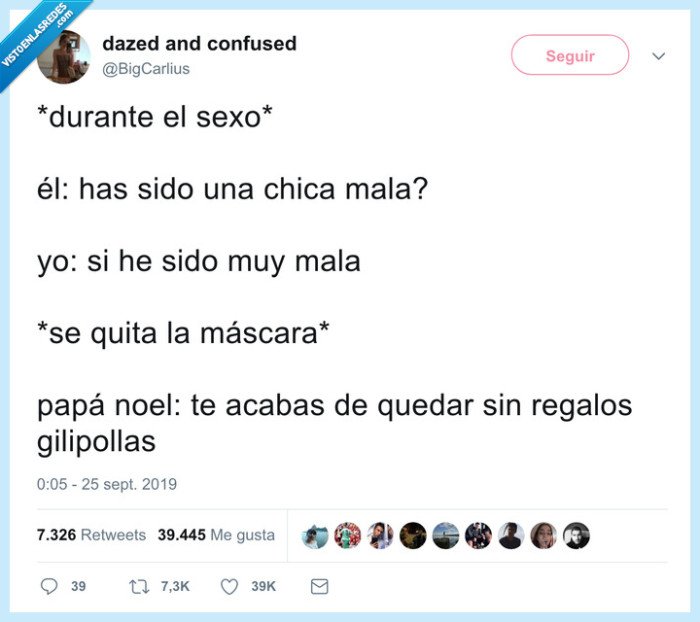 chica mala,papanoel,sorpresa