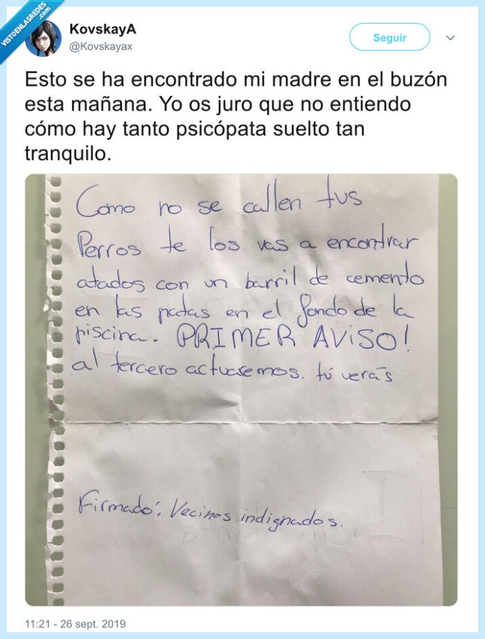 perro,denuncia,amenaza