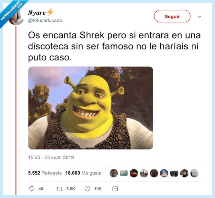 shrek,famoso,discoteca