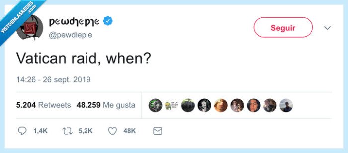 raid,vaticano,frikis