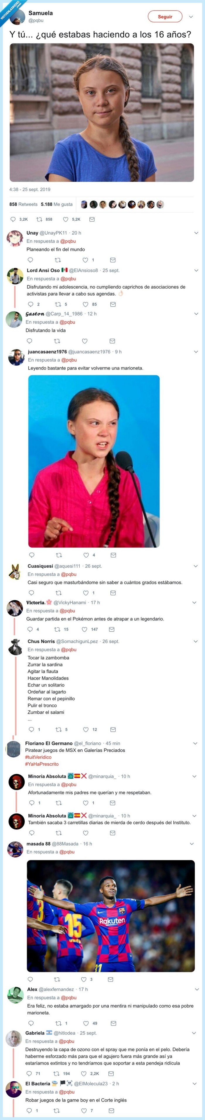 greta thunberg,16,adolescencia