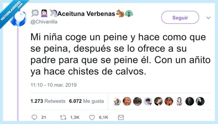 niña,padre,peine,calvo