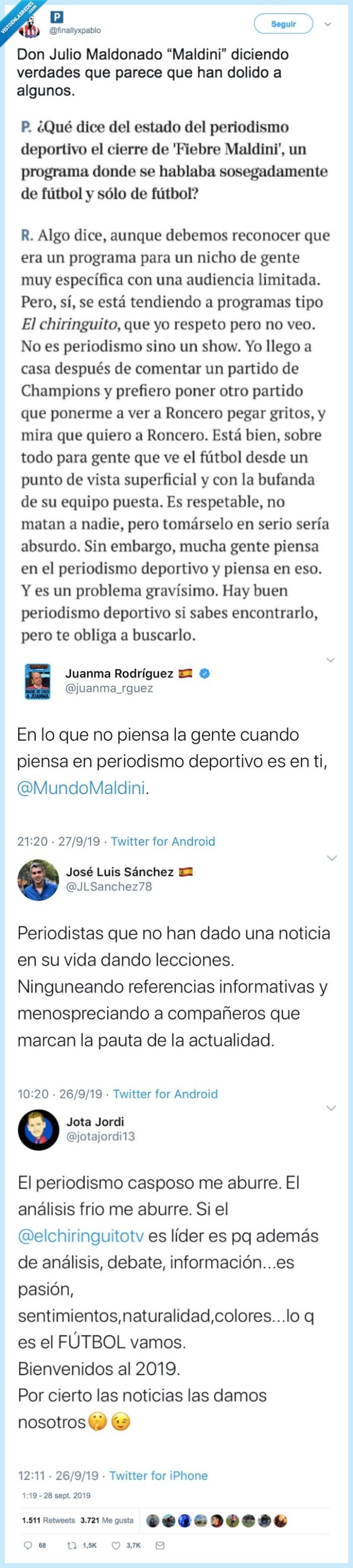 maldini,chiringuito,trifulca