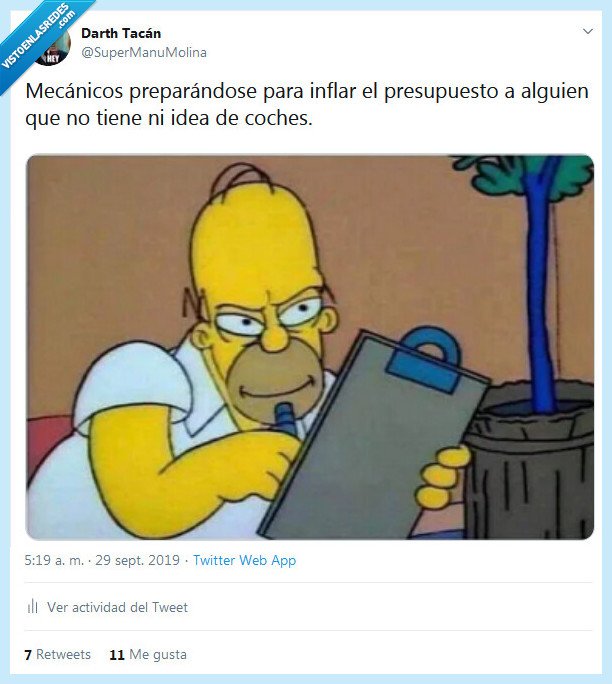 inflar,presupuesto,mecánicos