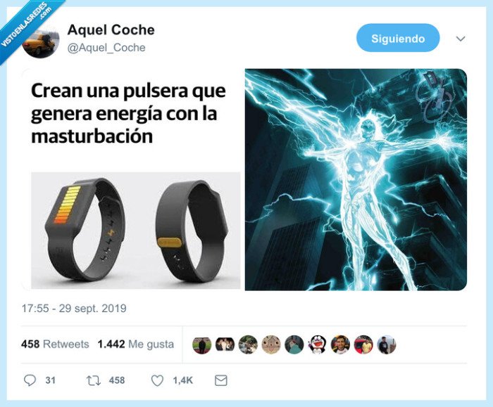 pulsera,energía,tocarse