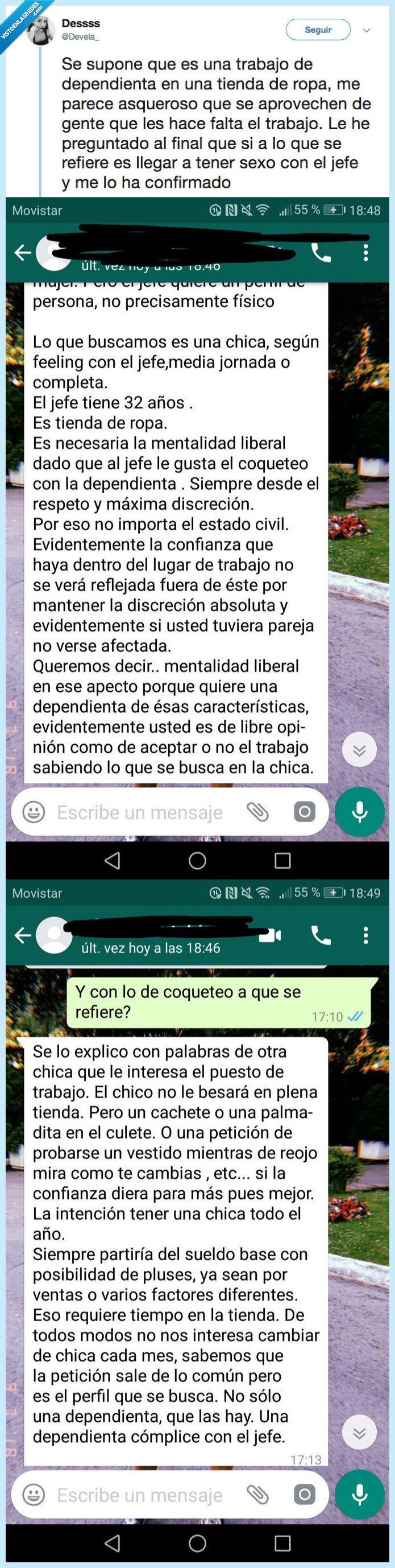 vestidds,tienda,caradura,abuso