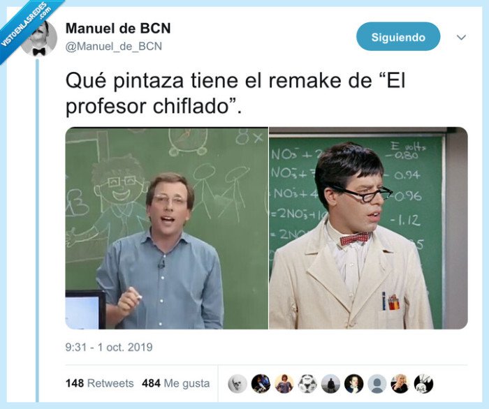 almeida,profesor chiflado