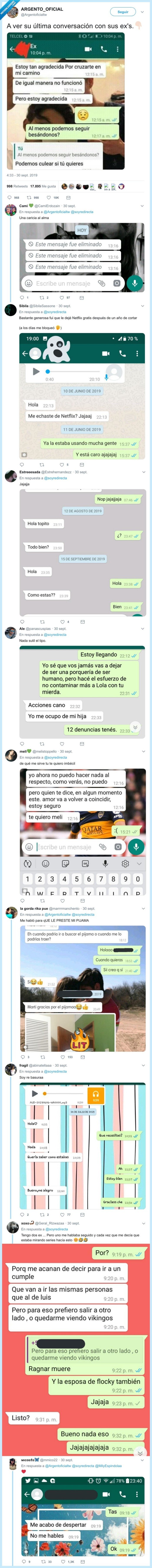 ex,conversación,pareja,mal rollo