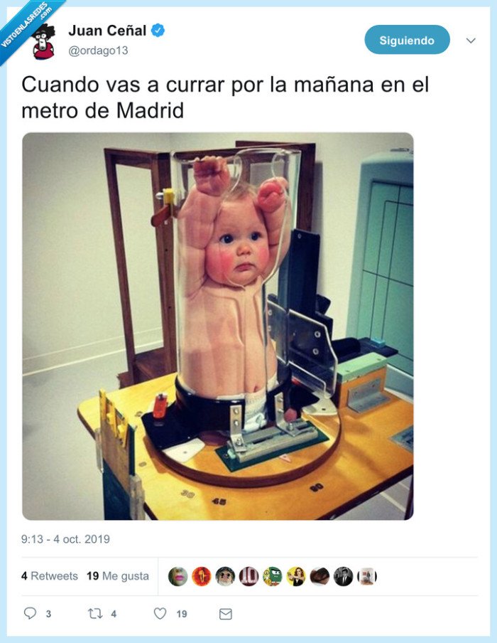 metro,madrid,bebé,embuchado