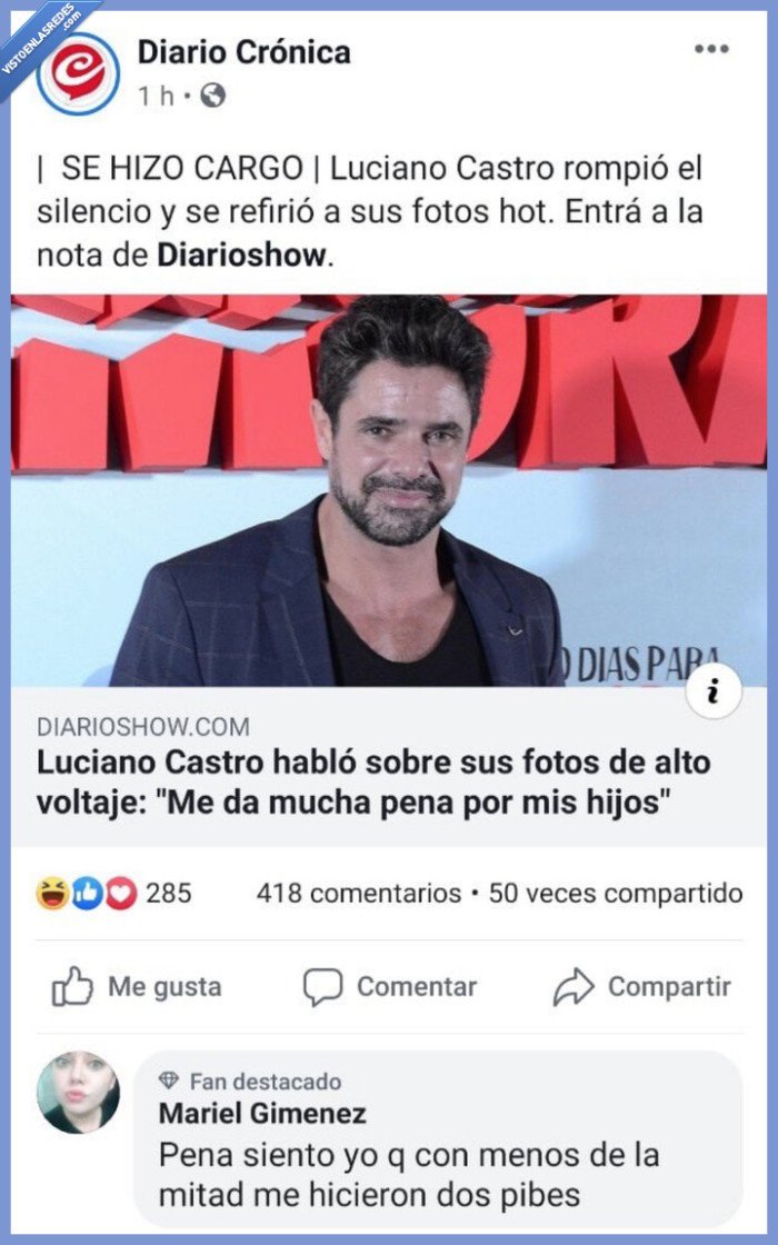 embarazo,prácticas,luciano castro