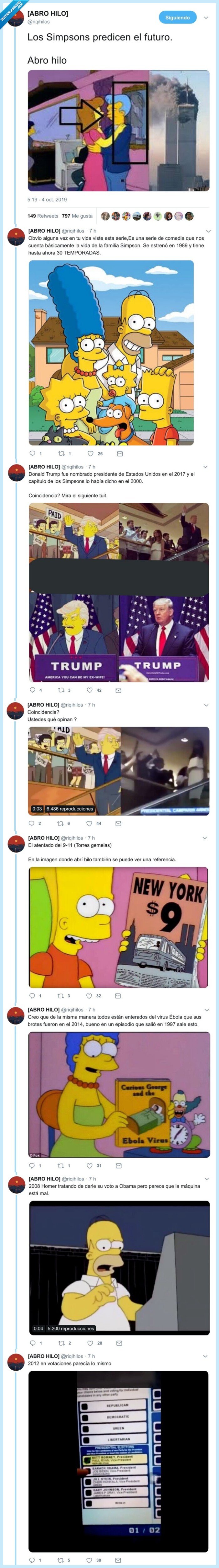 hilo,simpson,futuro,predecir