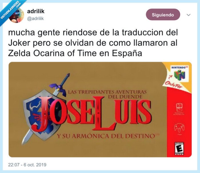 zelda,el bromas,joker,jose luis,videojuego
