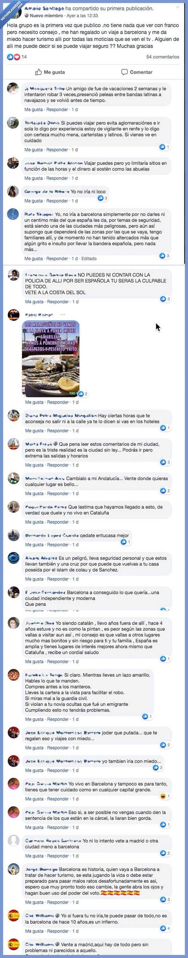 barcelona,franquistas,grupo,fb