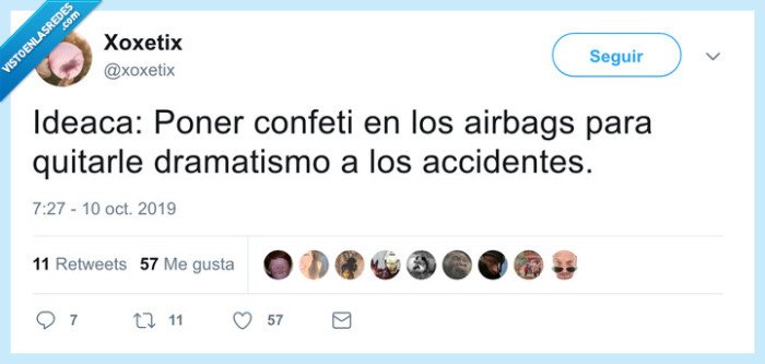 confeti,airbag,explotar