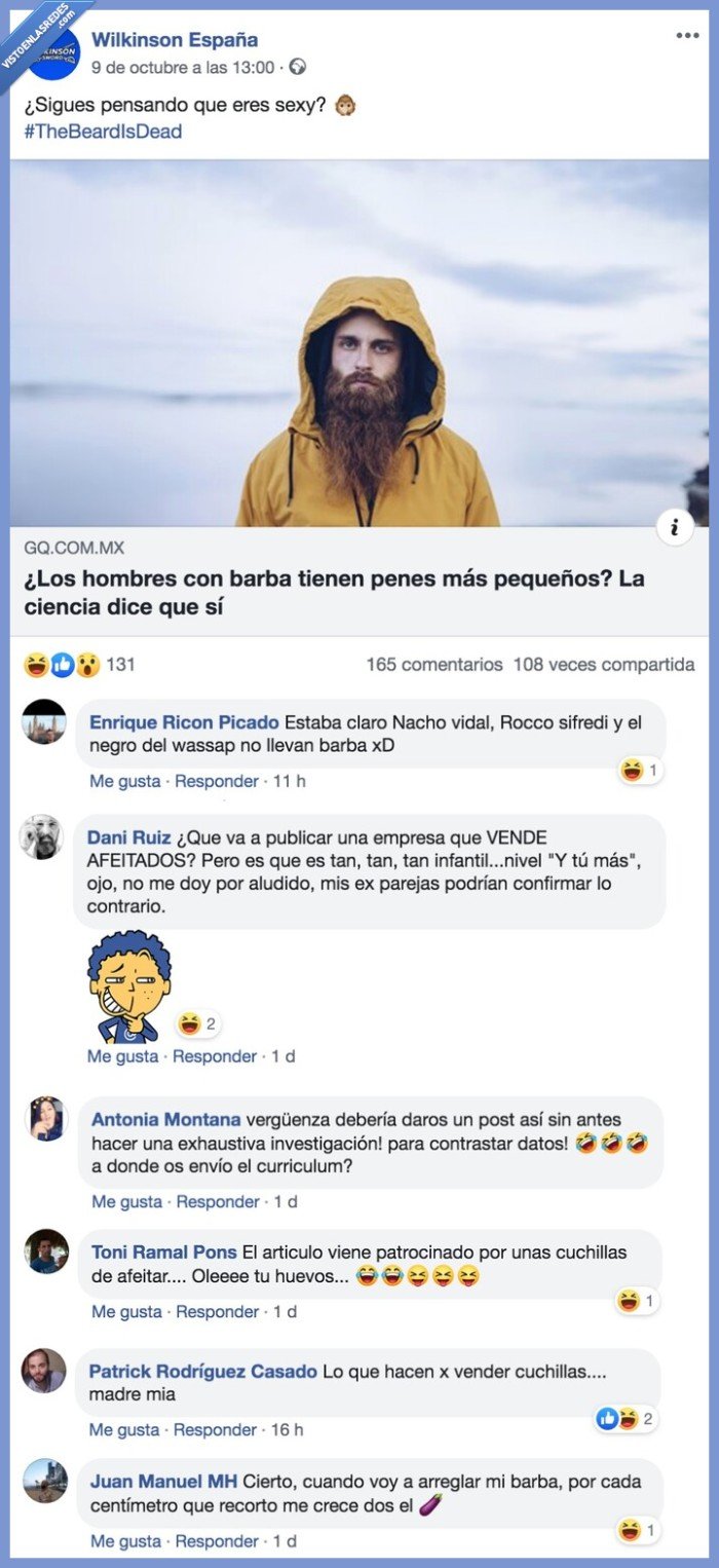 wilkinson,miembro,barba,pequeño