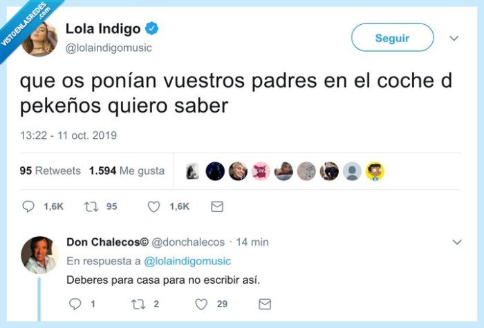 lola indigo,ortografía,vergonzoso