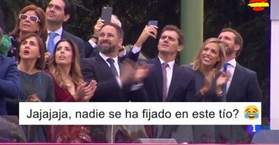 529278 - Cachondeo con el vídeo de Abascal, Rivera y Casado reaccionando al accidente del paracaidista