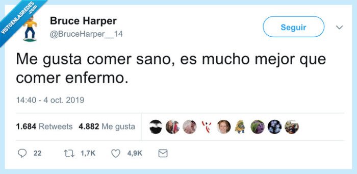 sano,enfermo,comer,comida