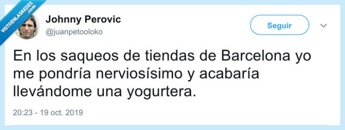 saqueos,barcelona,yogurtera,barricadas