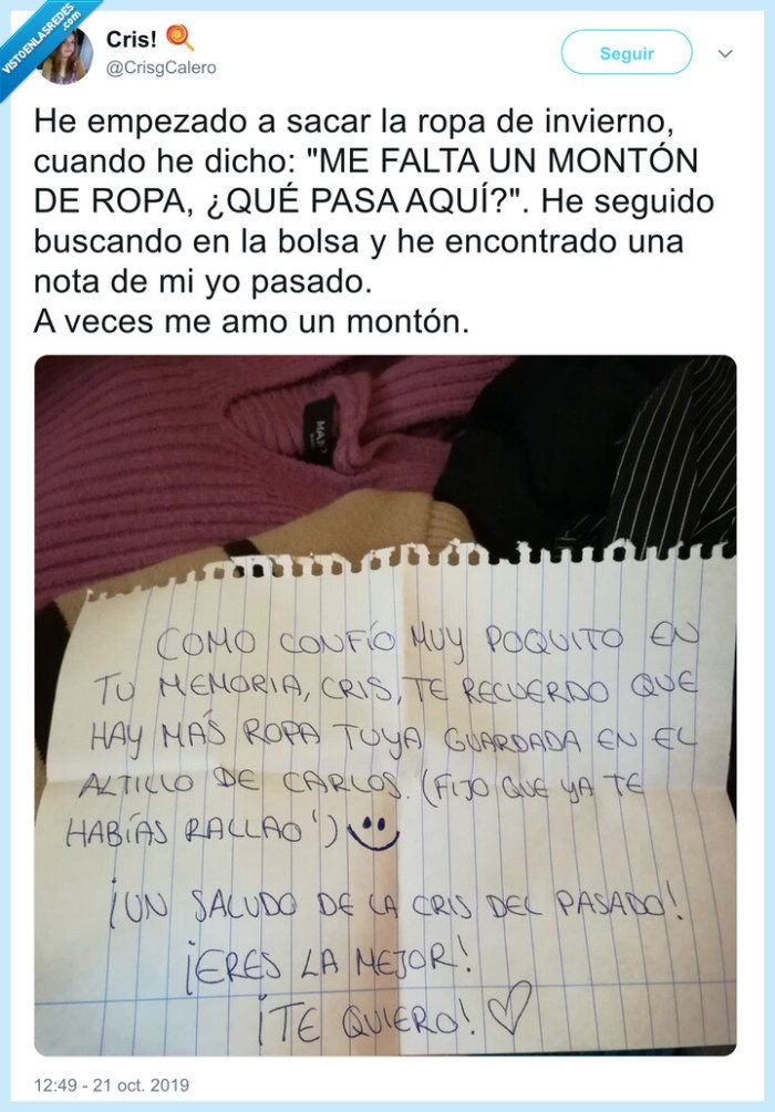 nota,ropa,aviso,futuro