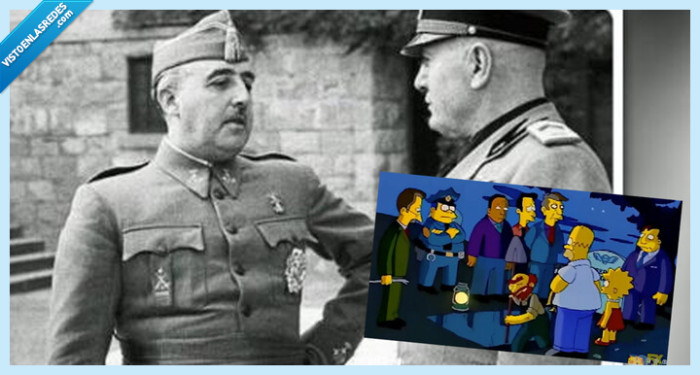 530086 - Dos vídeos que demuestran que los Simpson ya predijeron la exhumación de Franco #exhumacionFranco