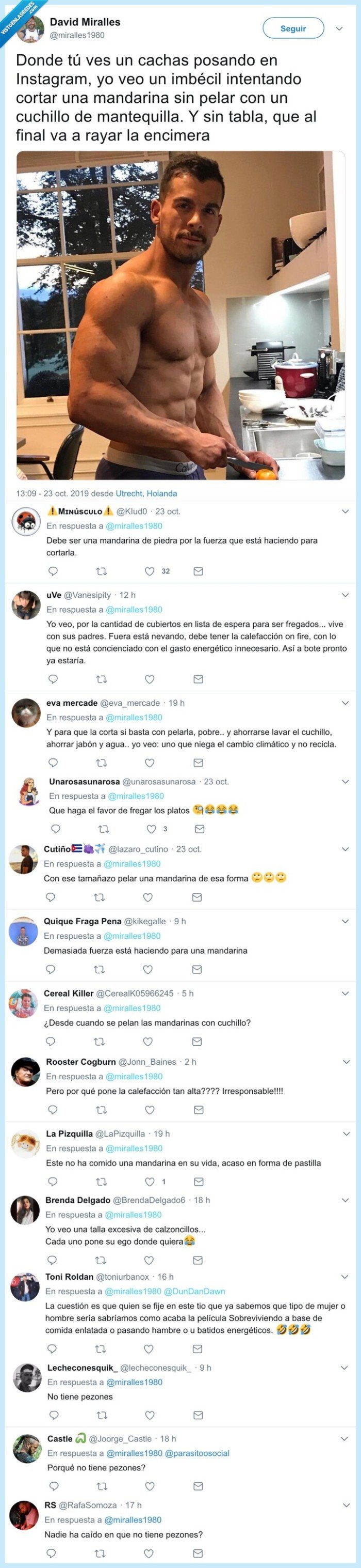 postureo,musculos,mandarina,cuchillo