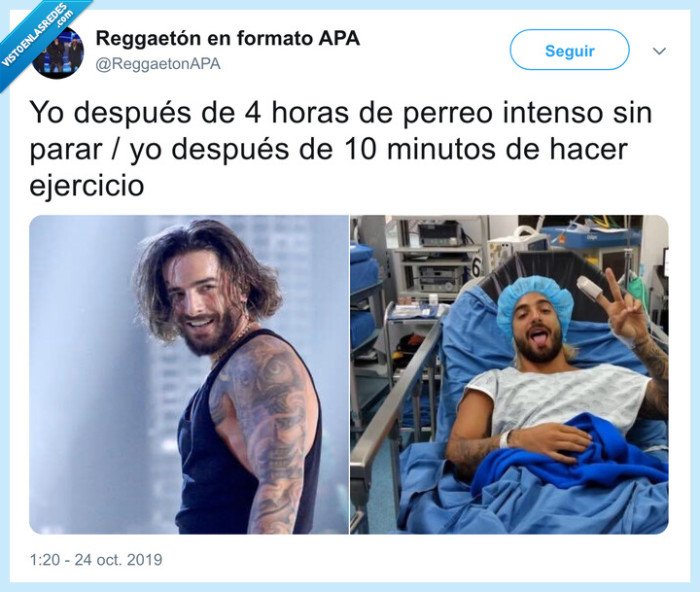 perreo,ejercicio,maluma,cansado