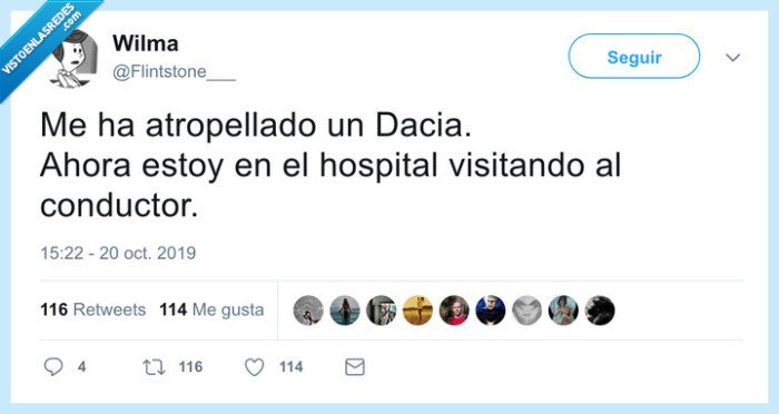dacia,accidente,hospital