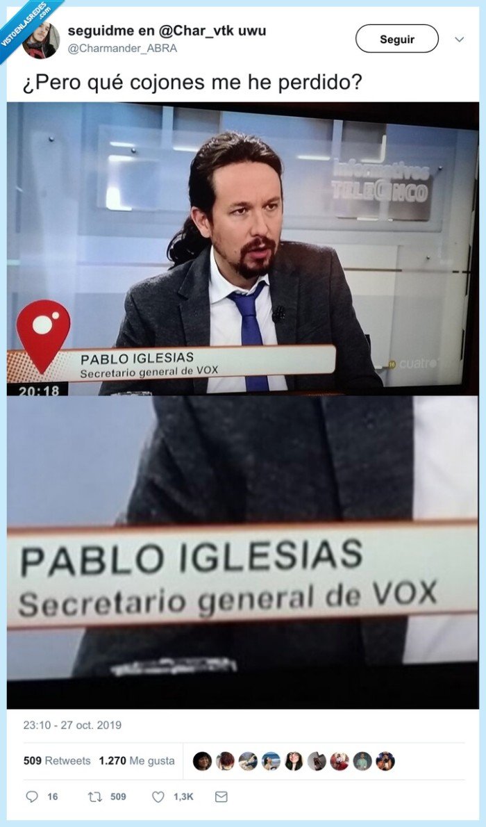 vox,secretario general,pablo iglesias