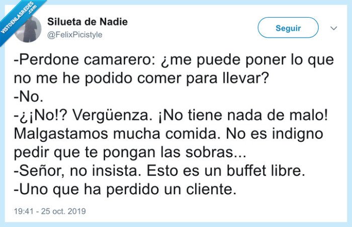 Camarero,comida,Vendetta,buffet libre