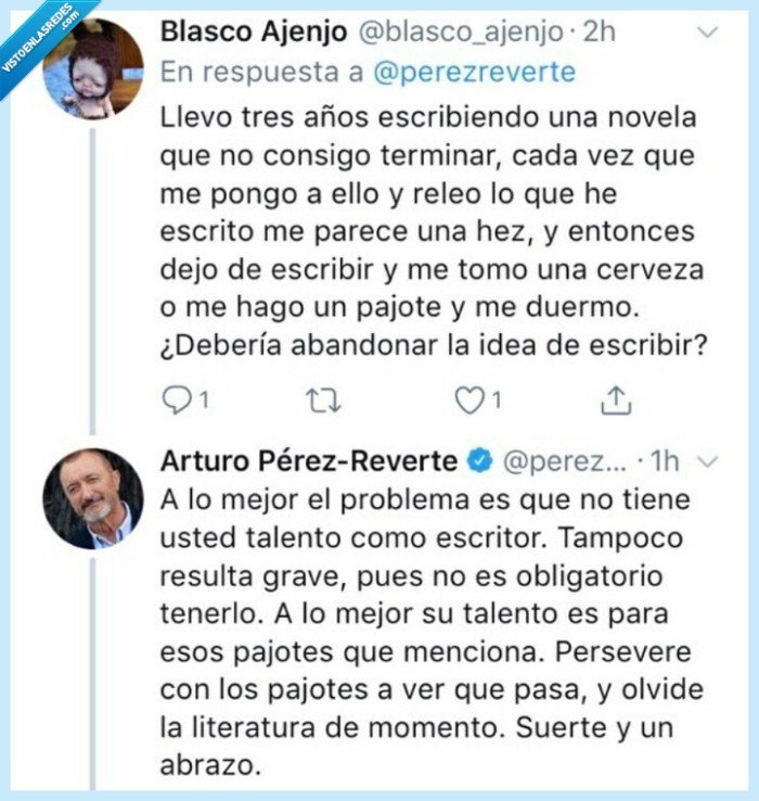 reverte,consejo,libro,escritor