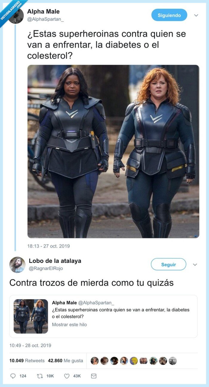 heroínas,gorditas,salvar,colesterol,zasca