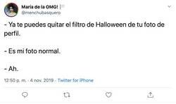 Enlace a Hay que aceptar que Halloween ya ha pasado a no ser que... por @menchubasquero