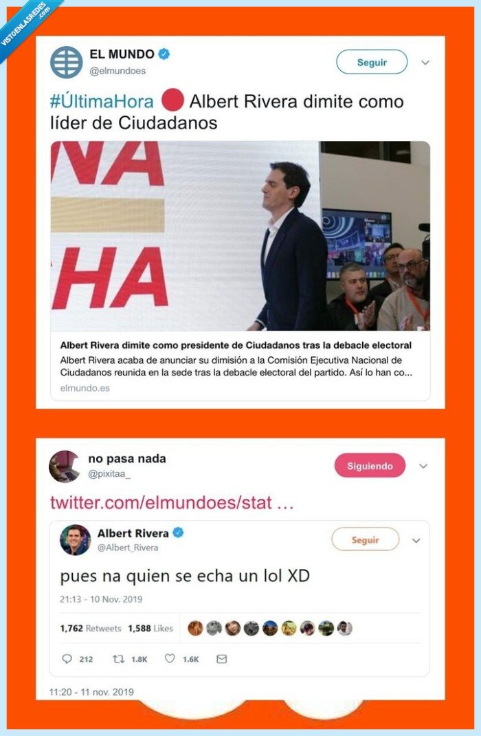 albert rivera,ciudadanos,dimisión
