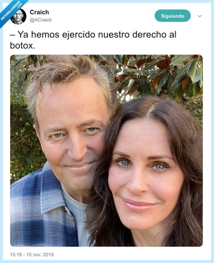 friends,botox,voto,mathew perry,courteney cox