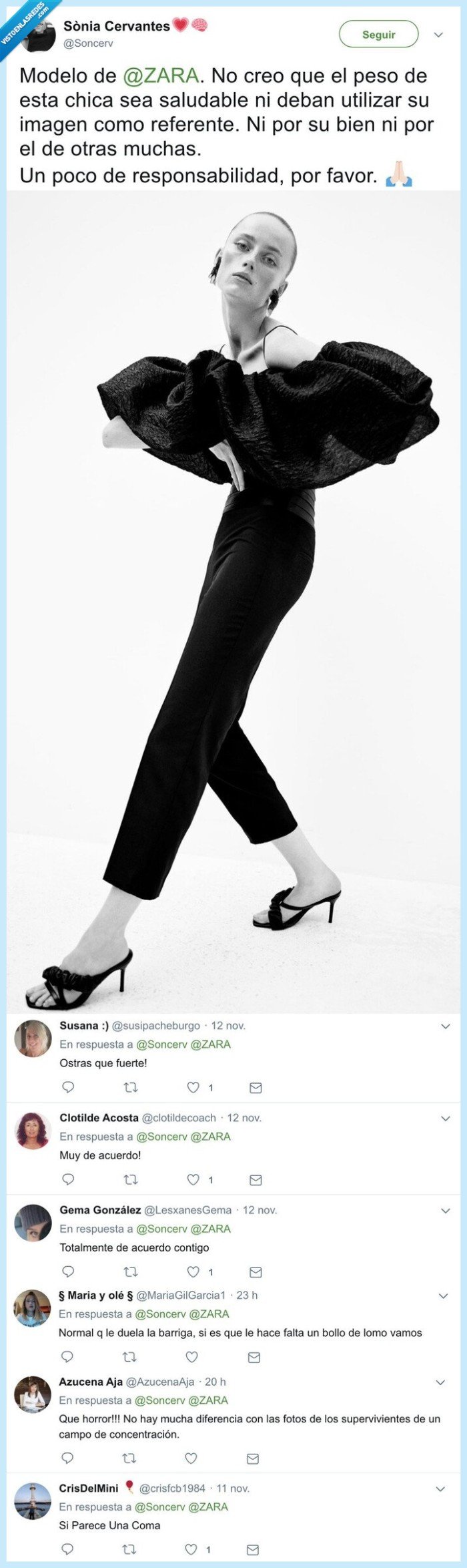 modelo,delgada,zara,foto