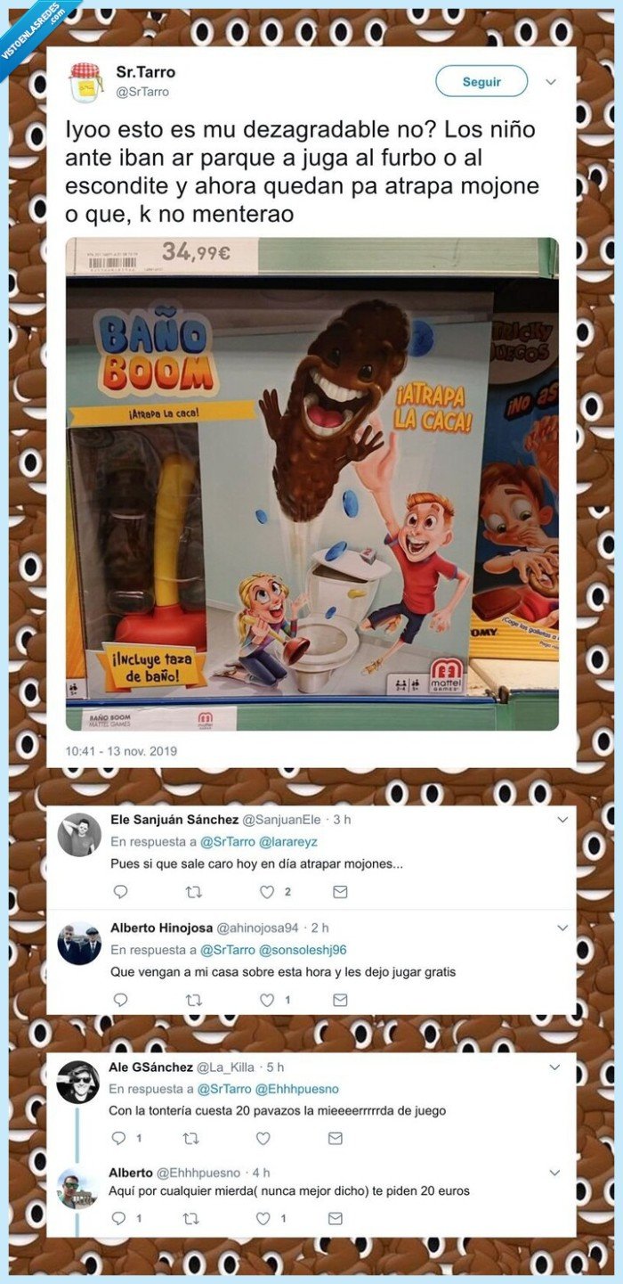 mojón,heces,juego,niños