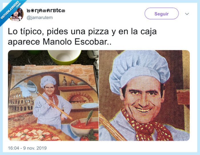 pizza,caja de pizza,manolo escobar