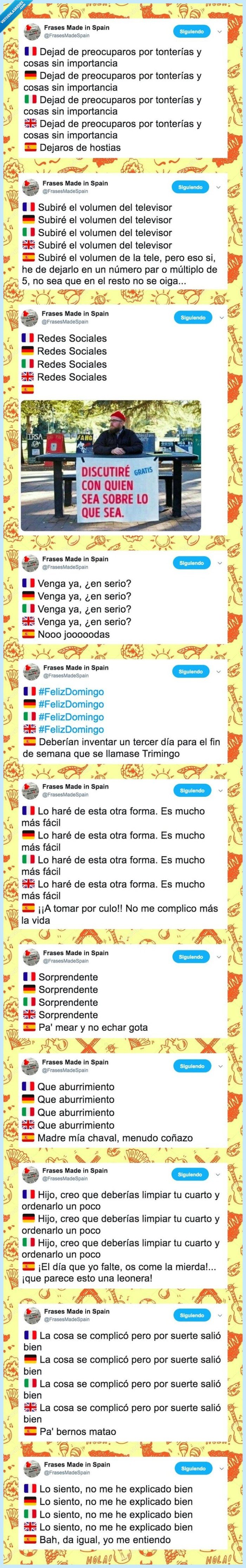 frases,made in spain,españa
