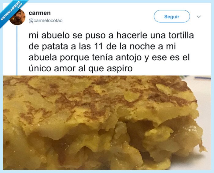amor,tortilla de patatas,abuelos