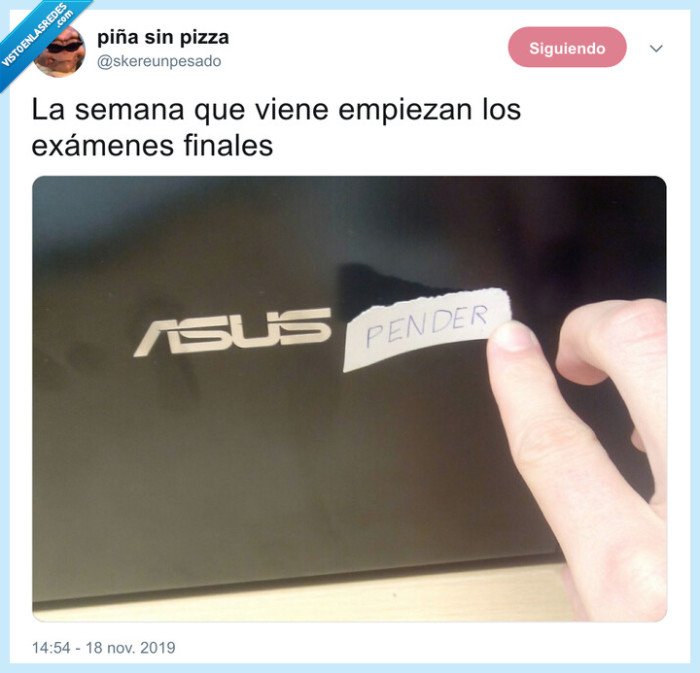 suspender,ex&aacute;menes,asus pender