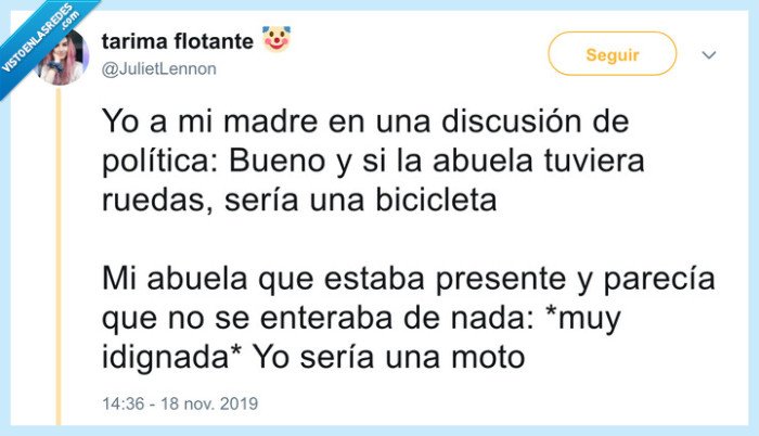 abuela,ruedas,bicicleta,moto
