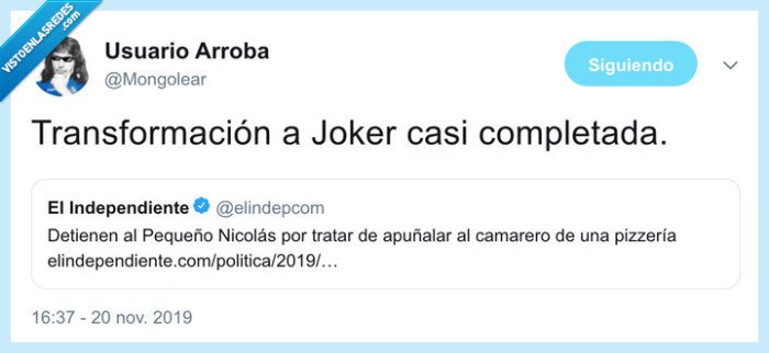 joker,puñalada,francisco nicolas