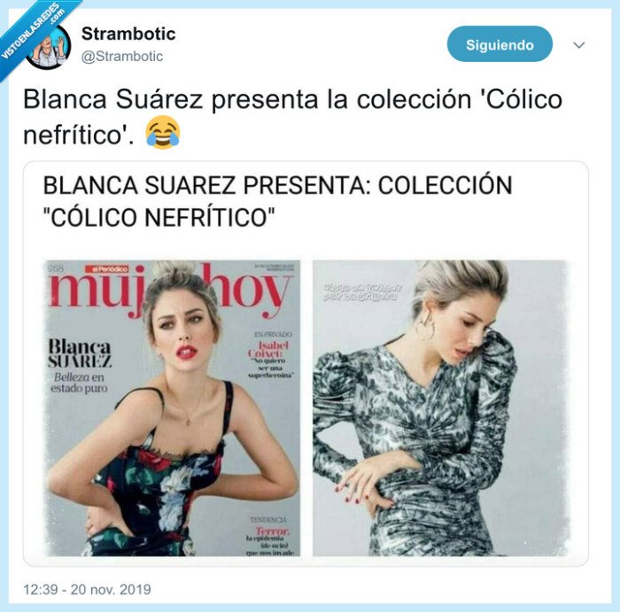 blanca suárez,posar,dolor,barriga,modelo