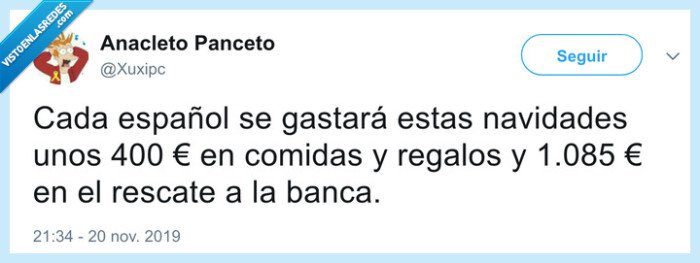 dinero,banca,rescate,navidades,gastar