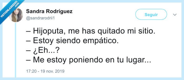 empatia,ponerse en el lugar,sitio