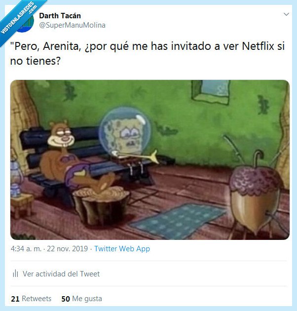 netflix,arenita,bob esponja,tele